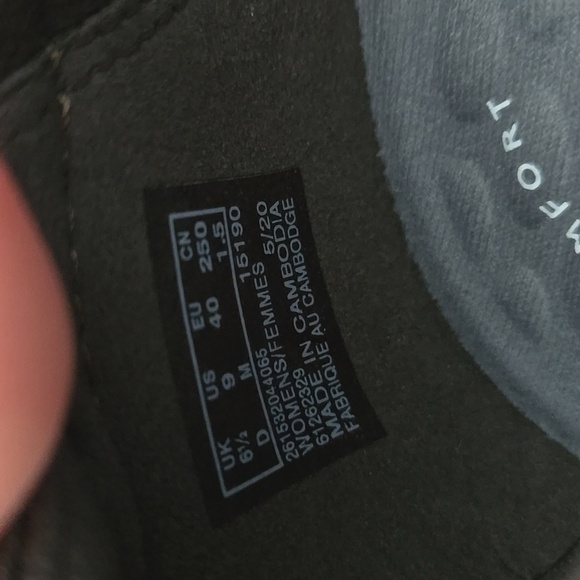 Clarks Collection Women Metallic Slip-On Shoes with Zipper Cushio Feel Sz 9M - Picture 12 of 12